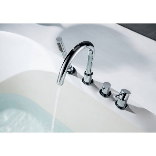 Смеситель на борт ванны AQUATEK Европа AQ1348CR однорычажный хром